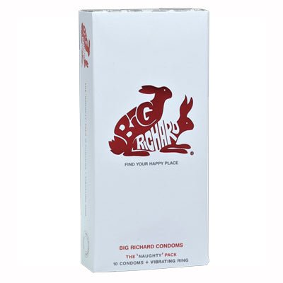 Big Richard Naughty Pack (10 Condoms + Vibrating Ring) - Big Richard - 1 - Sexual Health - ThePharmacy