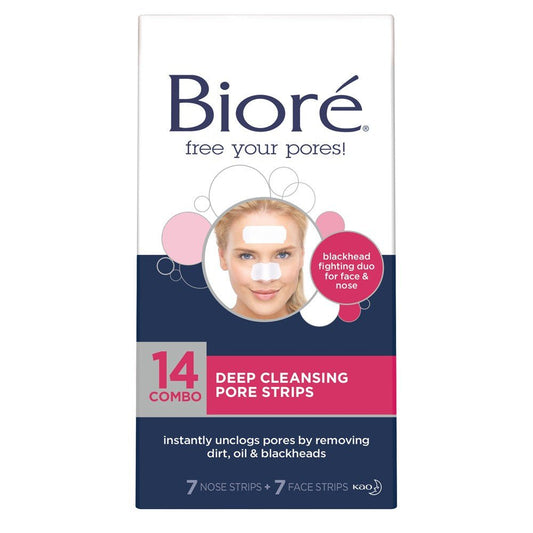 Biore Deep Cleansing Pore Strips Combo 14 Pack - Biore - 1 - Beauty & Essentials - ThePharmacy