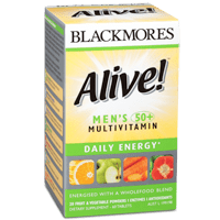 Blackmores Alive! Men's 50+ Multivitamin 60 - Blackmores - 2 - Vitamins - ThePharmacy