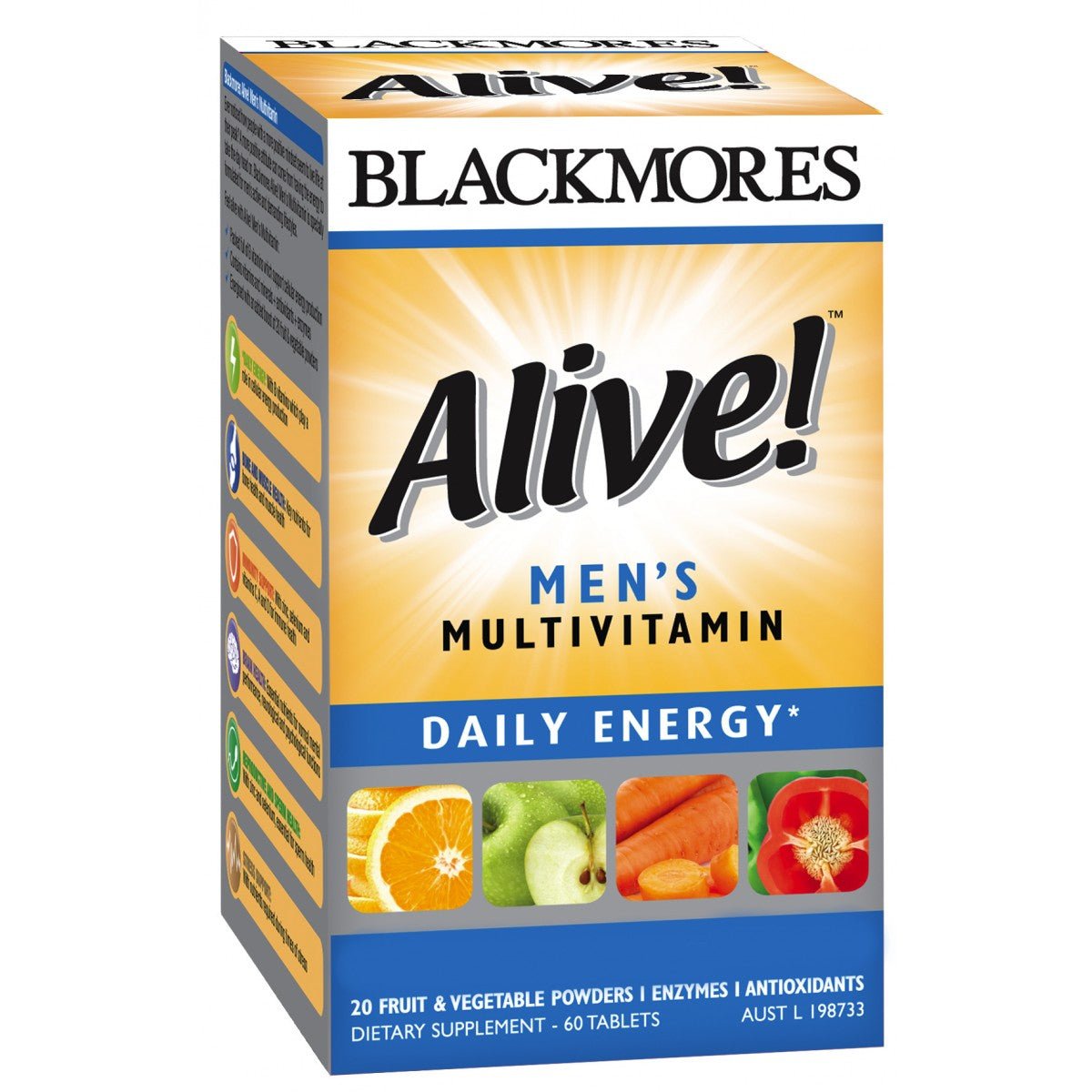 Blackmores Alive! Men's Multivitamin 60 - Blackmores - 1 - Vitamins - ThePharmacy