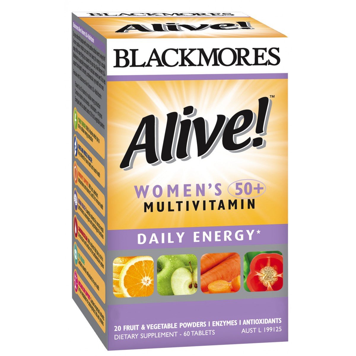 Blackmores Alive! Women's 50+ Multivitamin 60 - Blackmores - 1 - Vitamins - ThePharmacy