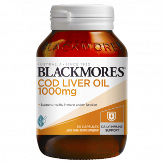 Blackmores Cod Liver Oil 1000mg (80 cap) - Blackmores - 1 - Vitamins - ThePharmacy
