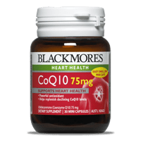 Blackmores CoQ10 75mg (30 cap) - Blackmores - 1 - Vitamins - ThePharmacy