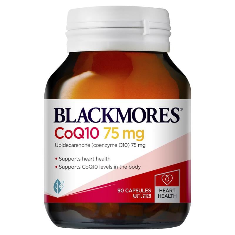 Blackmores CoQ10 75mg (90 cap) - Blackmores - 1 - Vitamins - ThePharmacy