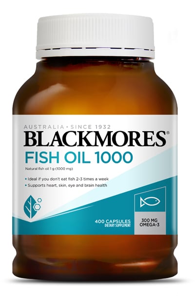 Blackmores Fish Oil 1000 (400 caps) - Blackmores - 1 - Vitamins - ThePharmacy