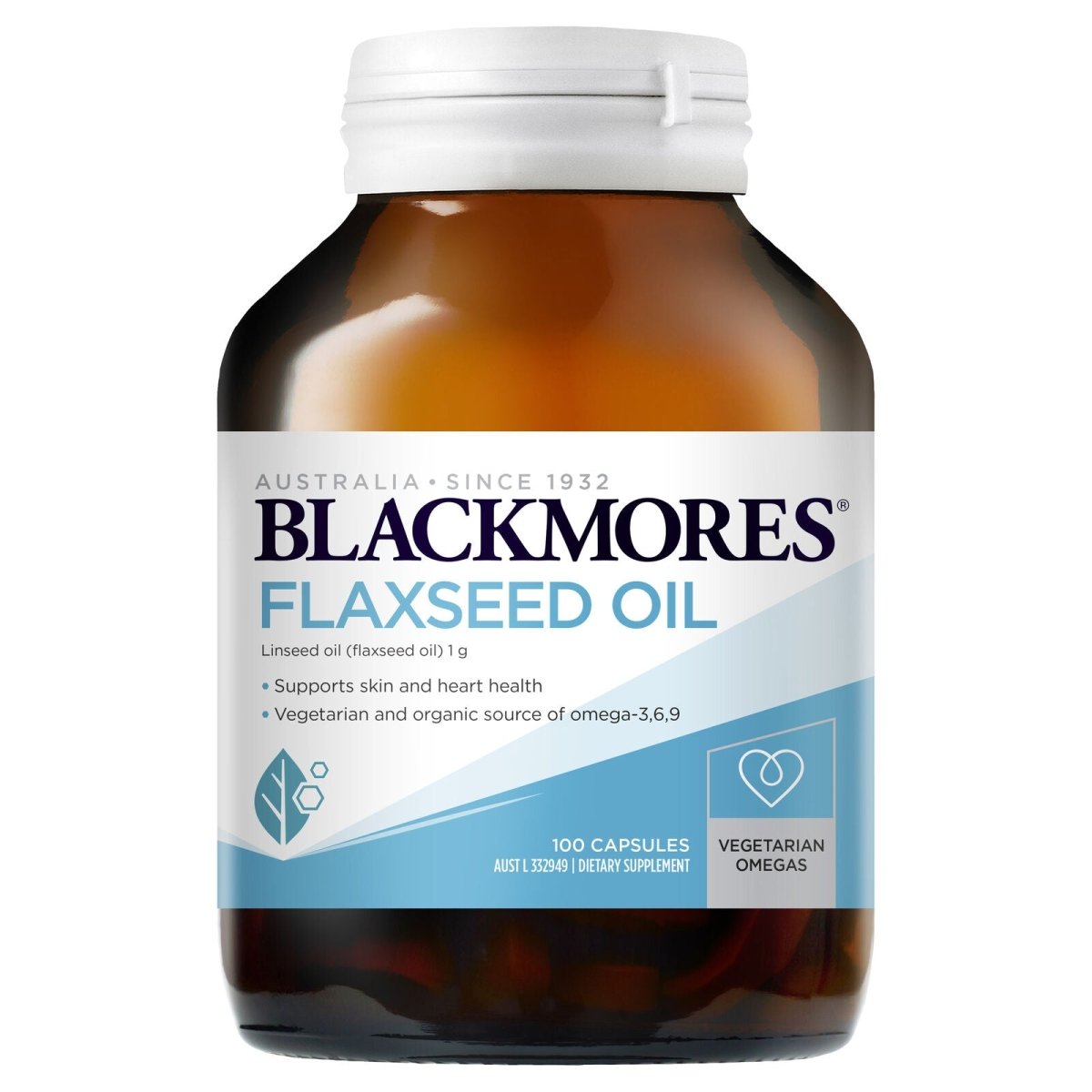 Blackmores Flaxseed Oil (100 caps) - Blackmores - 1 - Vitamins - ThePharmacy