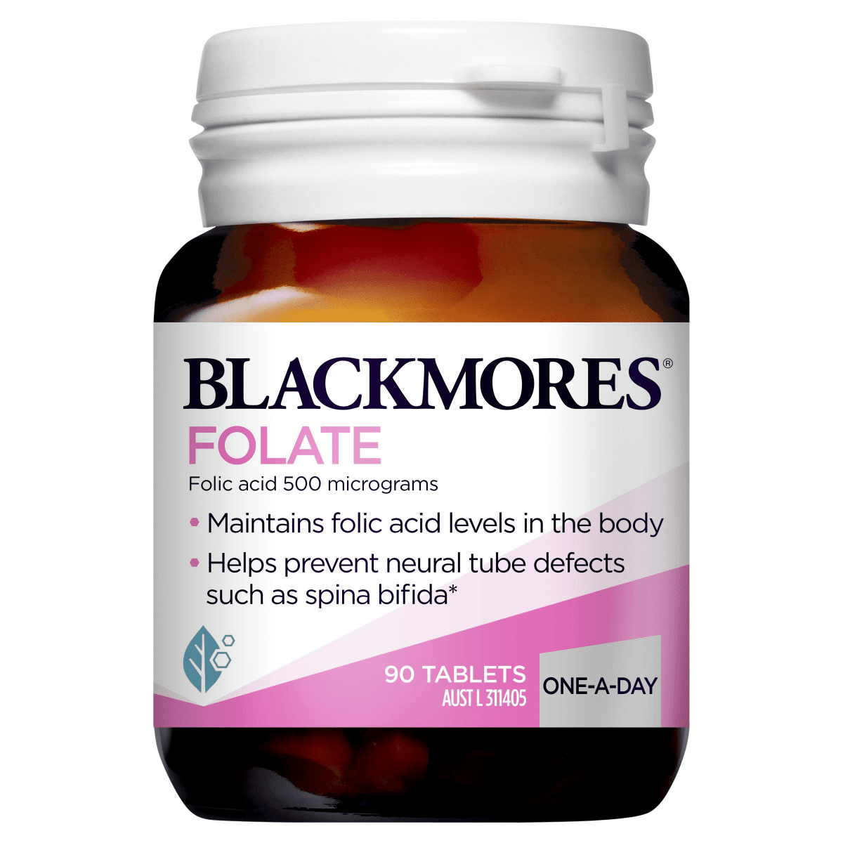 Blackmores Folate 500mcg (90 tabs) - Blackmores - 1 - Vitamins - ThePharmacy