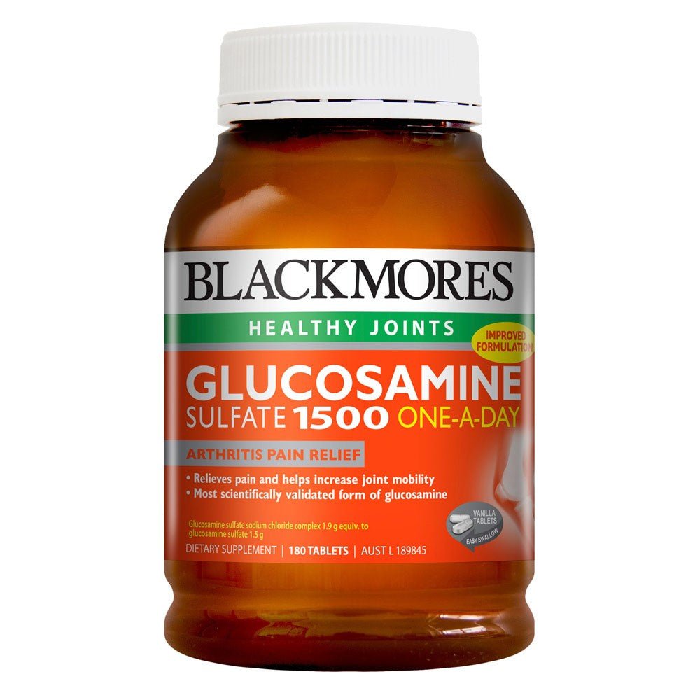Blackmores Glucosamine Sulfate 1500 (180 tabs) - Blackmores - 1 - Vitamins - ThePharmacy