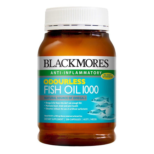 Blackmores Odourless 1000mg Fish Oil (200 cap) - Blackmores - 1 - Vitamins - ThePharmacy