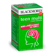 Blackmores Teen Multi for Girls Caps (60 tabs) - Blackmores - 1 - Vitamins - ThePharmacy