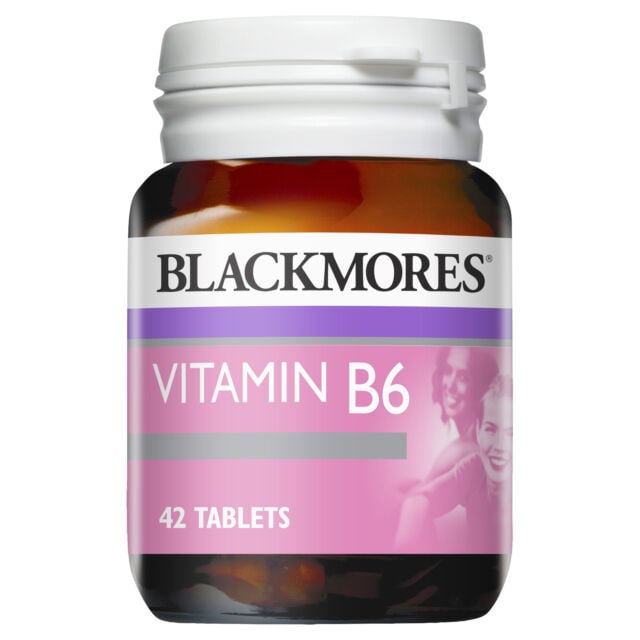 Blackmores Vitamin B6 (42 tabs) - Blackmores - 1 - Vitamins - ThePharmacy