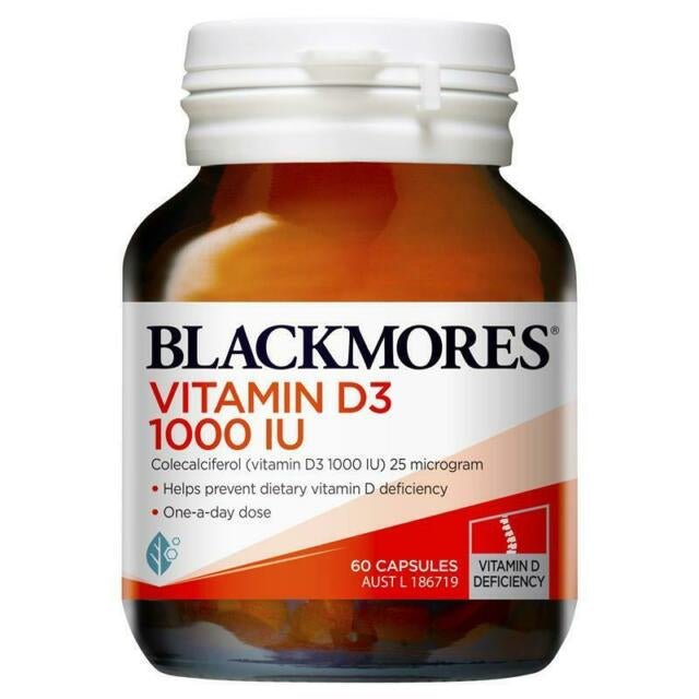 Blackmores Vitamin D3 1000IU (60 caps) - Blackmores - 1 - Vitamins - ThePharmacy