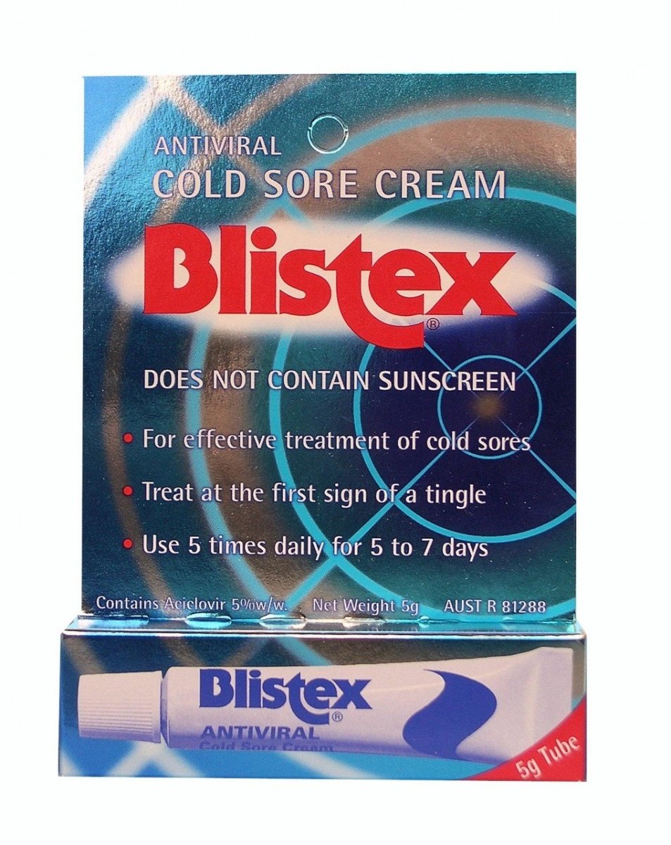 Blistex Cold Sore Cream Anti Viral 5g - Blistex - 1 - Beauty & Essentials - ThePharmacy