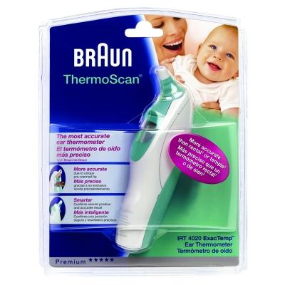 Braun Thermoscan Digital Ear Thermometer IRT 4020 - Braun - 1 - Health - ThePharmacy