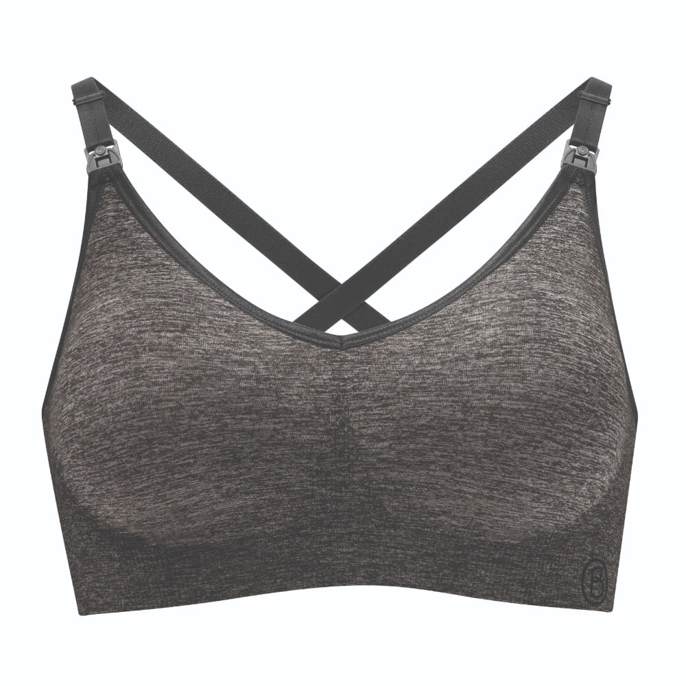 Bravado Body Silk Seamless Yoga Nursing Bra - Dove Heather - Medium - Bravado Design - 1 - Baby & Kids - ThePharmacy
