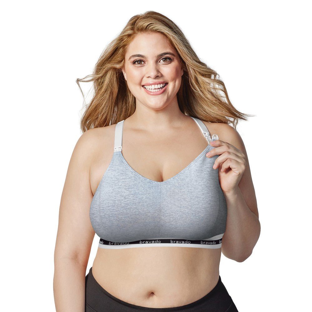 Bravado Original Full Cup Nursing Bra - Dove Heather - Large - Bravado Design - 2 - Baby & Kids - ThePharmacy