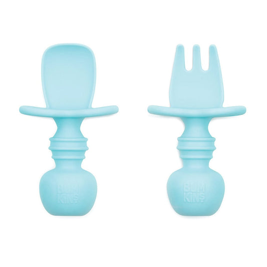 Bumkins Silicone Chewtensils - Light Blue - Bumkins - 1 - Baby & Kids - ThePharmacy