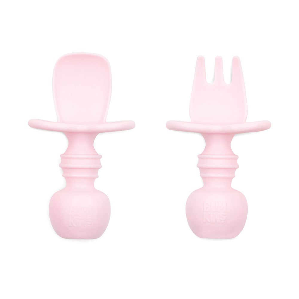 Bumkins Silicone Chewtensils - Pink - ThePharmacy
