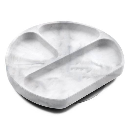 Bumkins Silicone Grip Dish - Marble - Bumkins - 1 - Baby & Kids - ThePharmacy