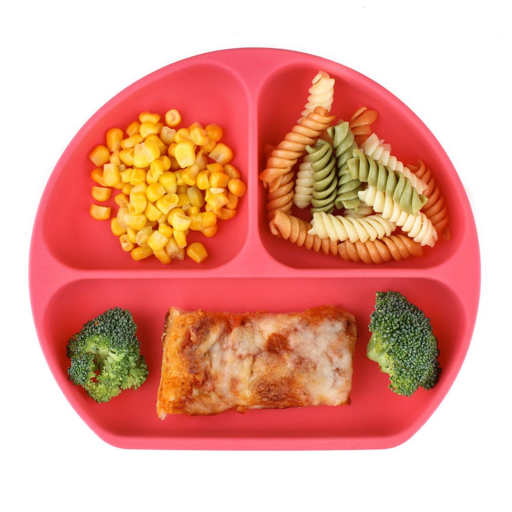 Bumkins Silicone Grip Dish - Red - Bumkins - 2 - Baby & Kids - ThePharmacy