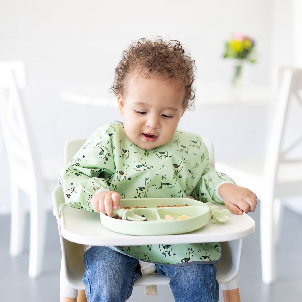 Bumkins Silicone Grip Dish - Sage - Bumkins - 2 - Baby & Kids - ThePharmacy