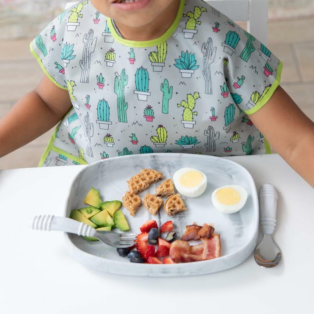 Bumkins Silicone Grip Tray - Marble - Bumkins - 4 - Baby & Kids - ThePharmacy