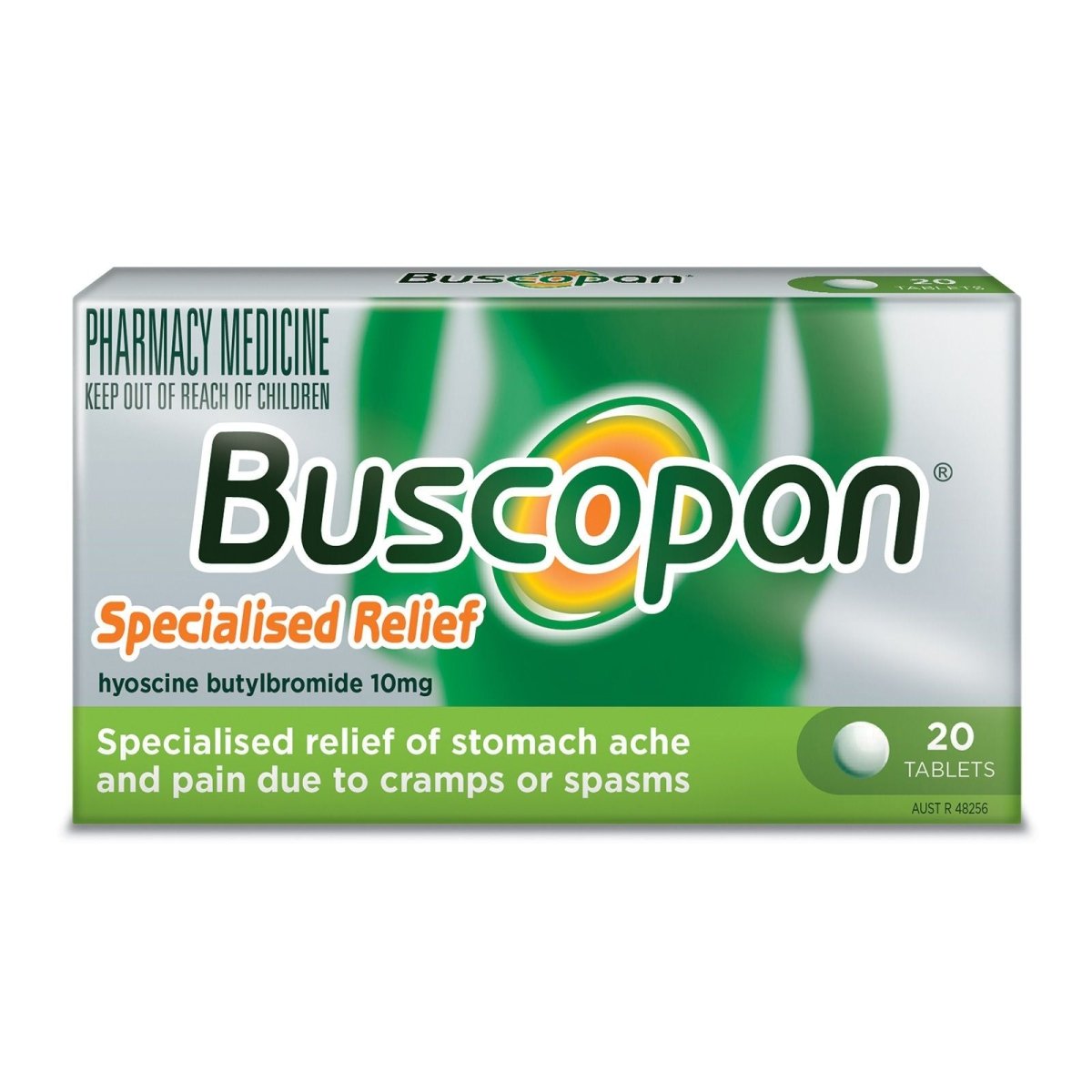 Buscopan 10 mg 20 Tablets - Buscopan - 1 - Health - ThePharmacy