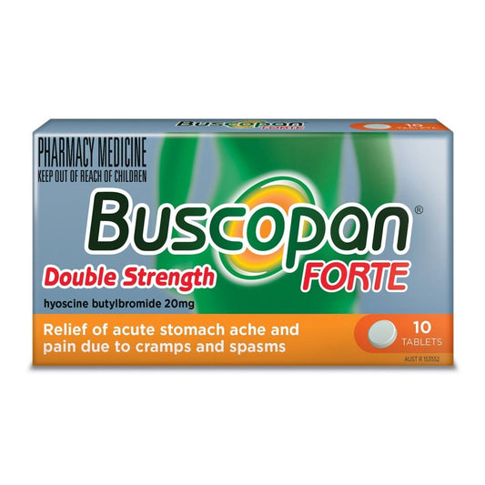 Buscopan Forte 10 Tablets - ThePharmacy
