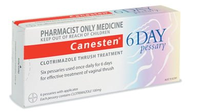 Canesten 6 Day Pessary 100 mg - Canesten - 1 - Prescriptions - ThePharmacy