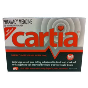 Cartia Aspirin 100 mg 168 Tablets - Cartia - 1 - Brands - ThePharmacy