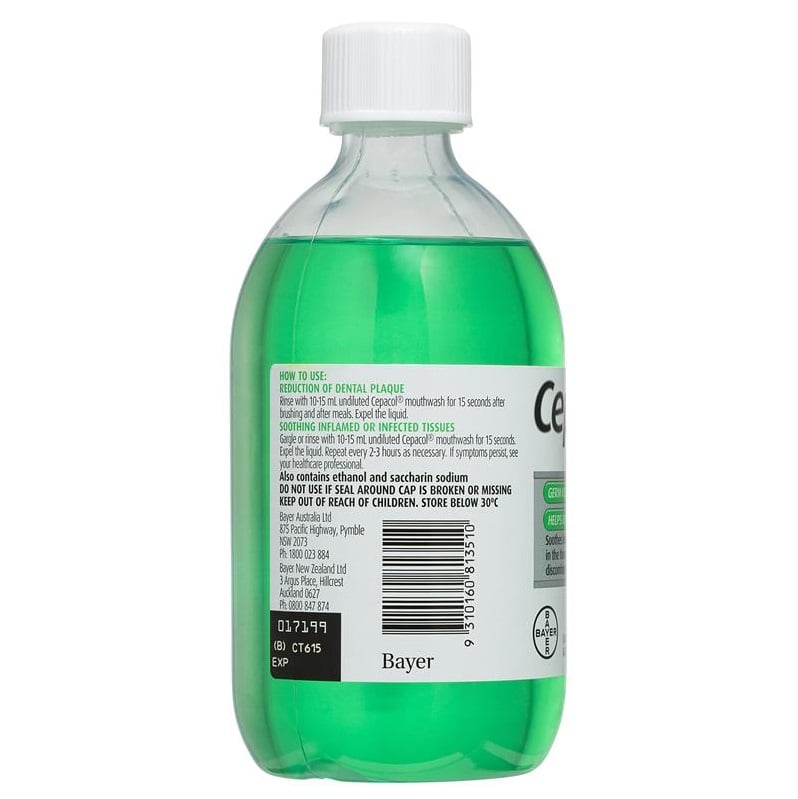 Cepacol Mouthwash Mint 500 ml - Cepacol - 3 - Health - ThePharmacy