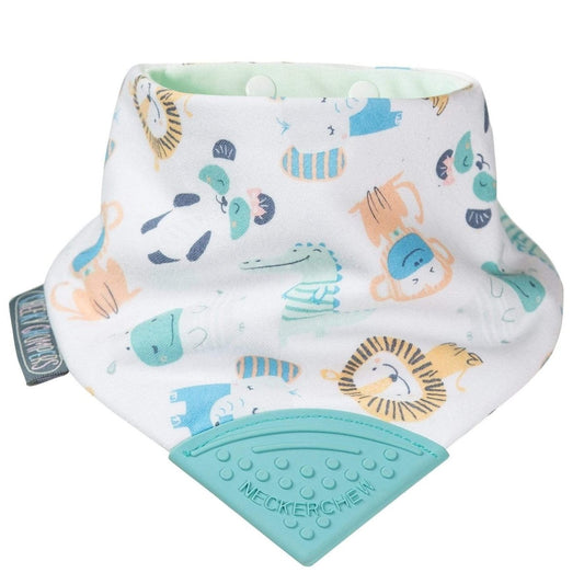 Cheeky Chompers Neckerchew Teething Dribble Bib - Cheeky Animal - Neckerchew - 1 - Baby & Kids - ThePharmacy