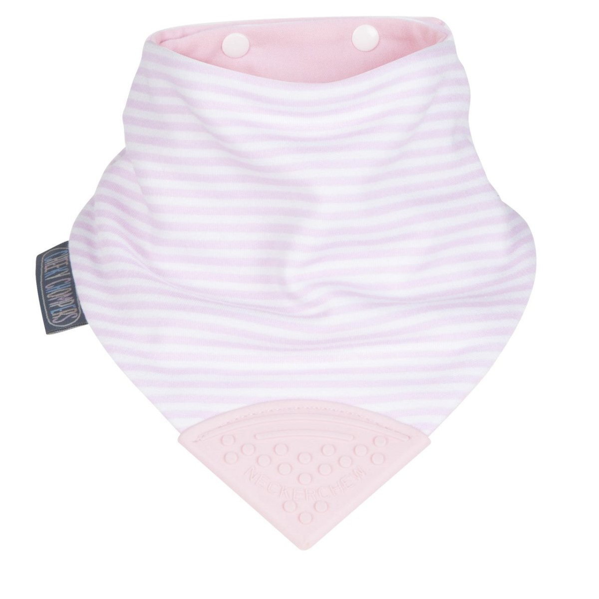 Cheeky Chompers Neckerchew Teething Dribble Bib - Cool Pink - Neckerchew - 1 - Baby & Kids - ThePharmacy
