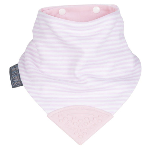 Cheeky Chompers Neckerchew Teething Dribble Bib - Cool Pink - Neckerchew - 1 - Baby & Kids - ThePharmacy
