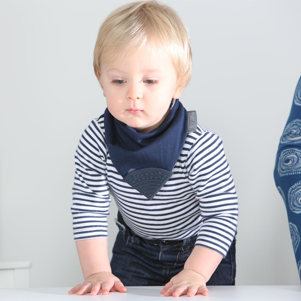 Cheeky Chompers Neckerchew Teething Dribble Bib - Preppy Stripes - Neckerchew - 4 - Baby & Kids - ThePharmacy