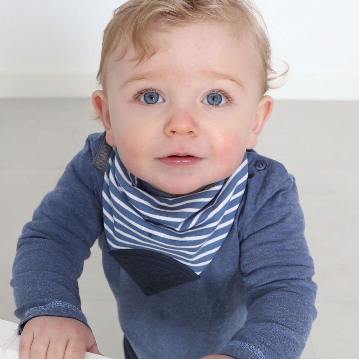 Cheeky Chompers Neckerchew Teething Dribble Bib - Preppy Stripes - Neckerchew - 3 - Baby & Kids - ThePharmacy
