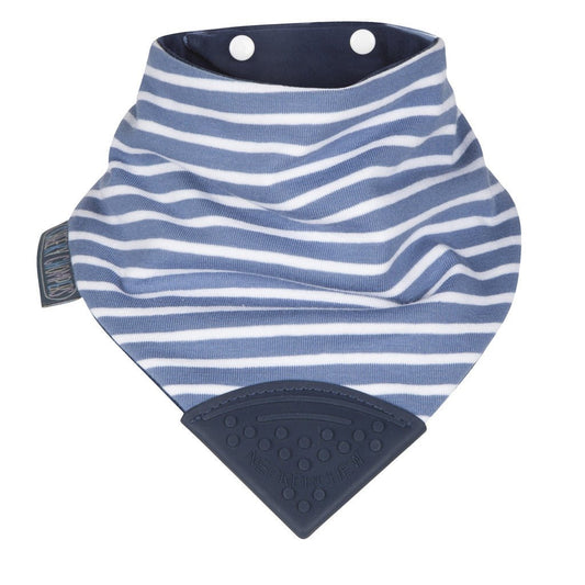 Cheeky Chompers Neckerchew Teething Dribble Bib - Preppy Stripes - Neckerchew - 1 - Baby & Kids - ThePharmacy