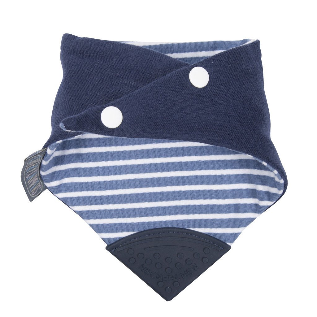 Cheeky Chompers Neckerchew Teething Dribble Bib - Preppy Stripes - Neckerchew - 2 - Baby & Kids - ThePharmacy