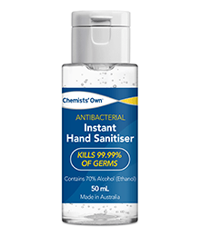 Chemists Own Hand Sanitiser 50ml - Chemists Own - 1 - More - ThePharmacy