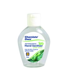 Chemists Own Hand Sanitiser Aloe 75ml - Chemists Own - 1 - More - ThePharmacy