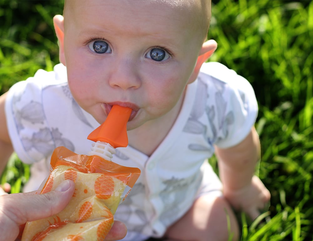Cherub Baby On the Go Mini Food Pouches - Neon Melon & Hot Pineapple 10 pack - Cherub Baby - 2 - Baby & Kids - ThePharmacy