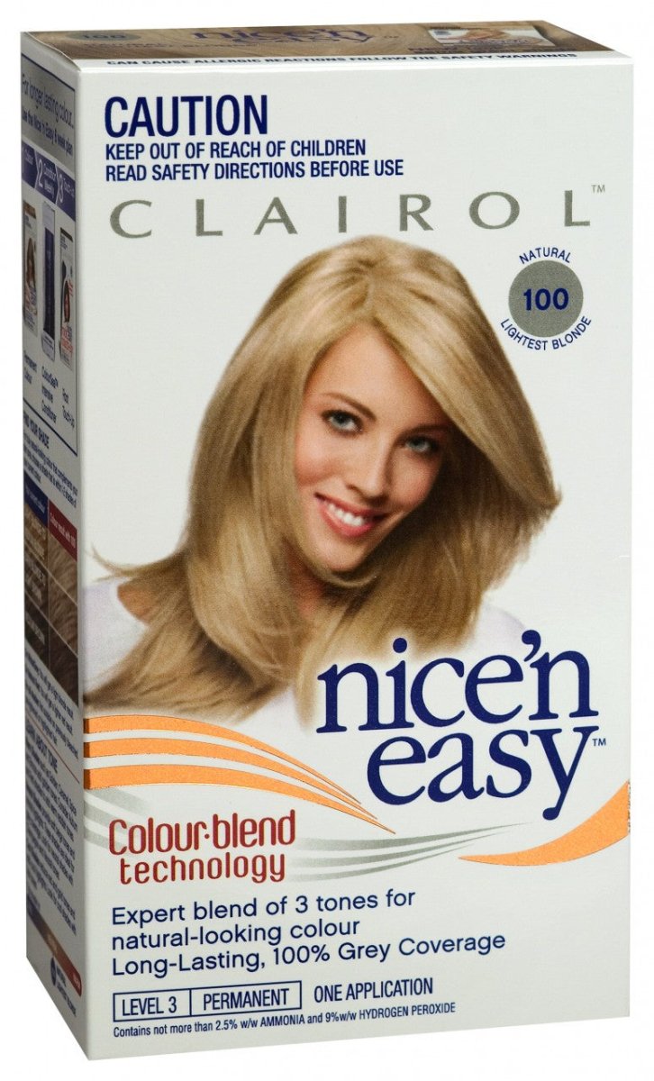 Clairol Nice 'N' Easy 100 Lightest Blonde - Clairol - 1 - Beauty & Essentials - ThePharmacy