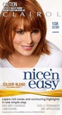 Clairol Nice 'N' Easy 108 Natural Golden Auburn - Clairol - 1 - Beauty & Essentials - ThePharmacy