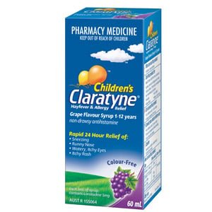 Claratyne Childrens Grape Flavour 60 ml - Claratyne - 1 - Baby & Kids - ThePharmacy