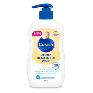 Curash Baby Gentle Head to Toe Wash 400 mL - Curash - 1 - Baby & Kids - ThePharmacy