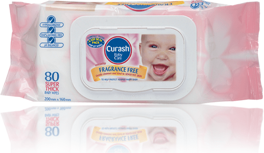 Curash Fragrance Free Baby Wipes 80s - Curash - 1 - Baby & Kids - ThePharmacy