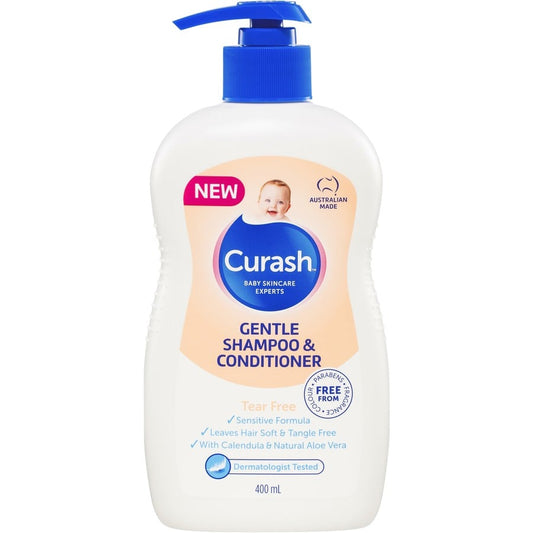 Curash Gentle Shampoo & Conditioner 400ml - Curash - 1 - Baby & Kids - ThePharmacy