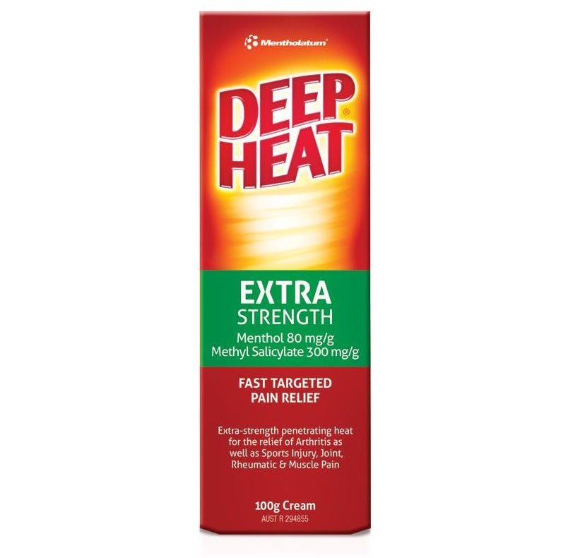 Deep Heat Extra Strength Cream 100g - Deep Heat - 1 - Health - ThePharmacy
