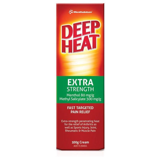 Deep Heat Extra Strength Cream 100g - Deep Heat - 1 - Health - ThePharmacy