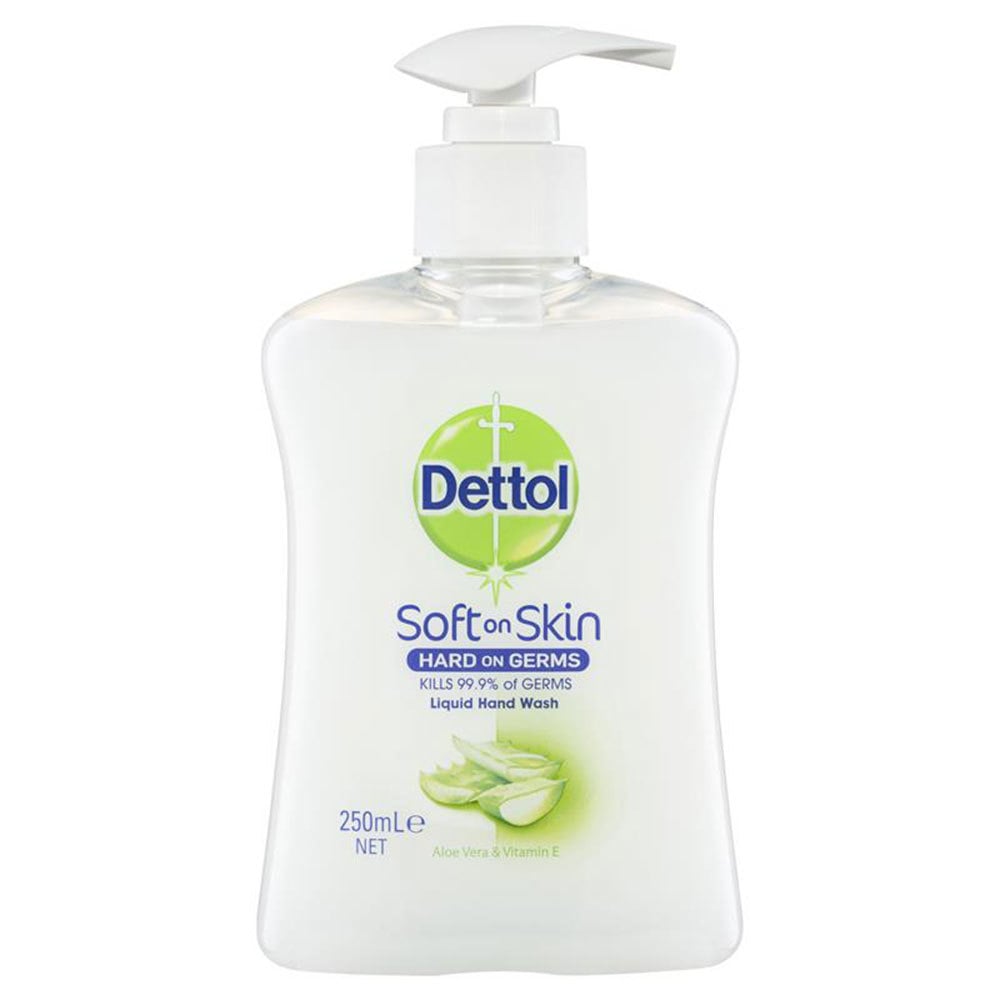 Dettol Hand Wash Moisture Pump 250 ml - Aloe Vera & Vitamin E - Dettol - 1 - More - ThePharmacy